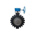 Best Feedback anti corrosion double flange butterfly valve